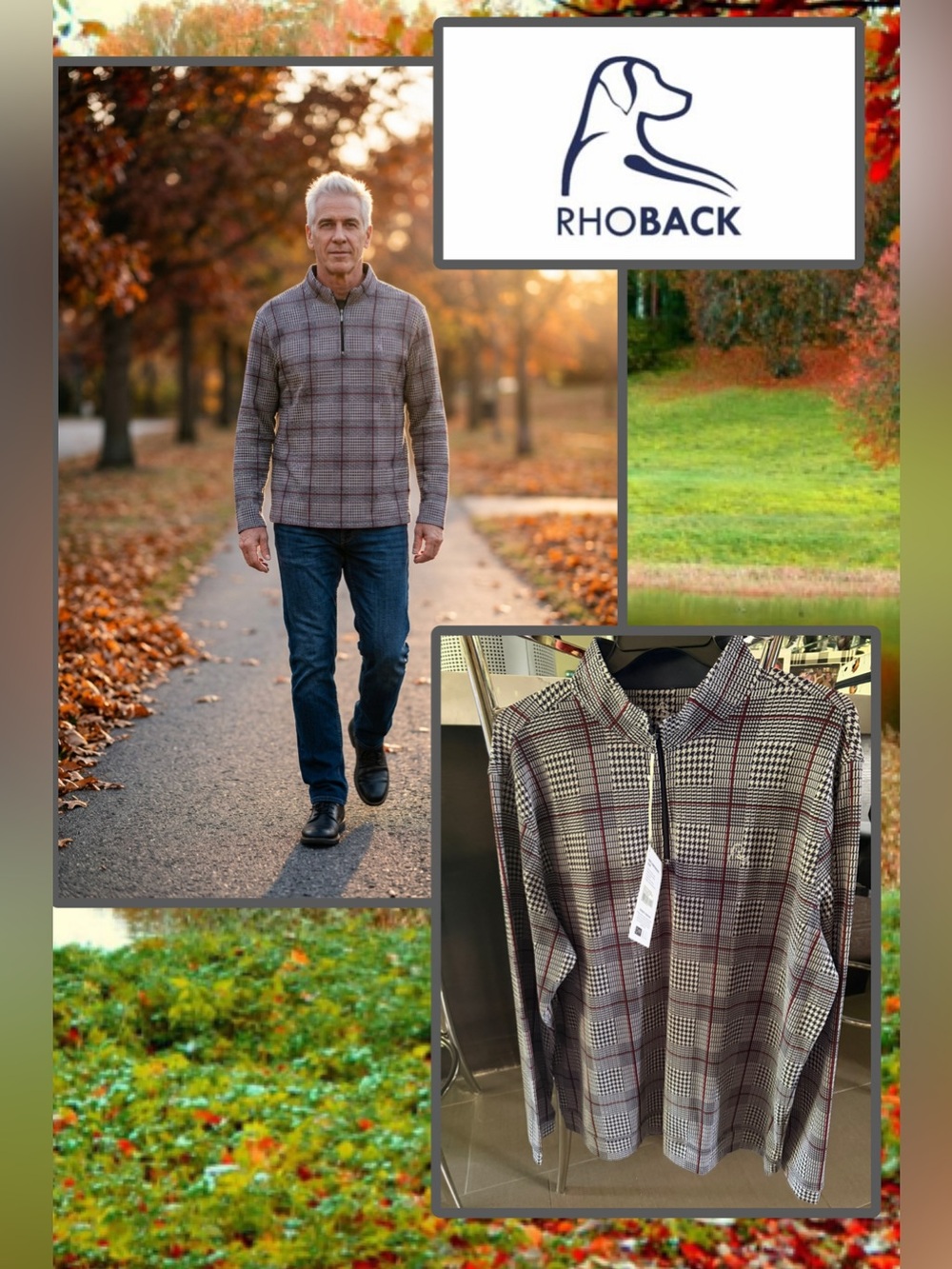 🆕 Rhoback Men’s Performance Q-Zip